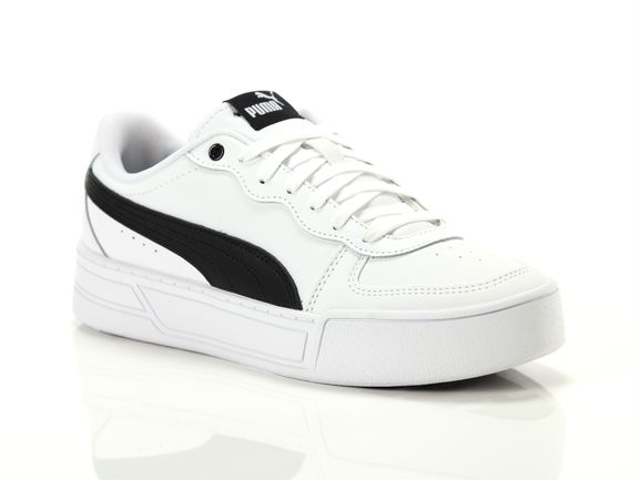 white on white puma sneakers